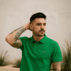 Green Gant Colared T-shirt