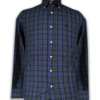 BROOKS BROTHER GREEN AND BLUE CHECK SHIRT
