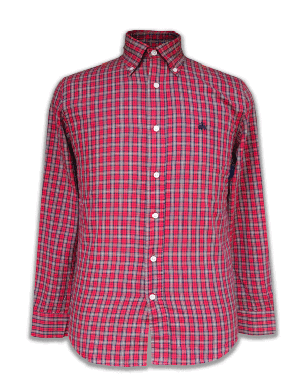 BROOKS BROTHER RED CHECK SHIRT